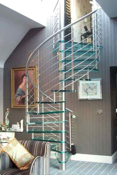 Glass Spiral Stairs Glass Spiral Staircase Spiral Stair Systems