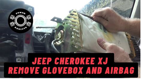 Remove Jeep Cherokee Xj Glove Box And Air Bag Poweraddictscrew Youtube