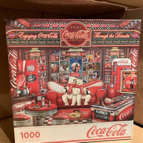 Springbok Coca Cola Coke Decades Of Tradition Piece Jigsaw Puzzle