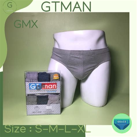 Jual Celana Dalam Pria Gt Man Gmx Isi Size S M Lxl M Jakarta