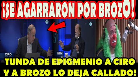 SE VUELVEN A AGARRAR EPIGMENIO DESTROZA A BROZO Y DEJO CALLADITO A