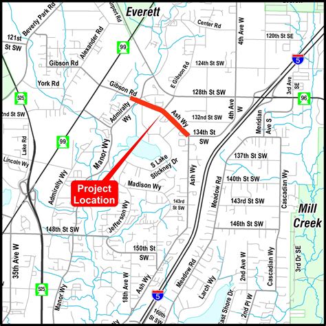 Bus Transit Guide to Ash Way and 164th Street in Lynnwood