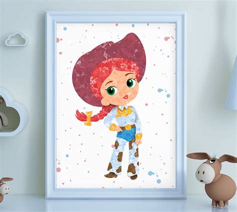 Jessie Toy Story - Nursery Wall Decor - Digital Baby Room Poster ...