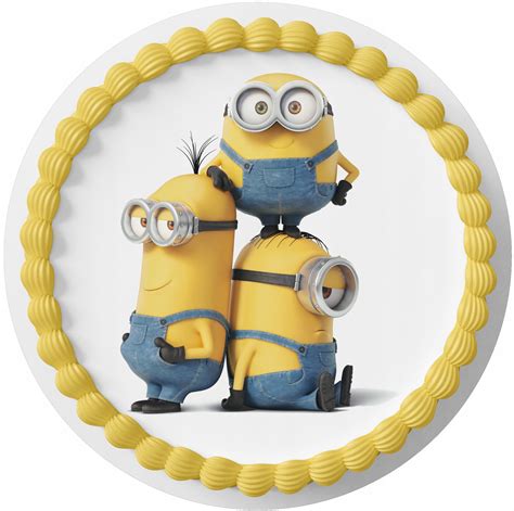 Opłatek na tort Minionki WIELE WZORÓW tekst 13492204676 Allegro pl