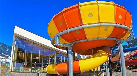 Tornado Water Slide at Therme Amadé YouTube