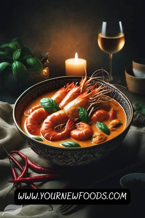 Thai Red Prawn Curry Authentic Recipe Your New Foods