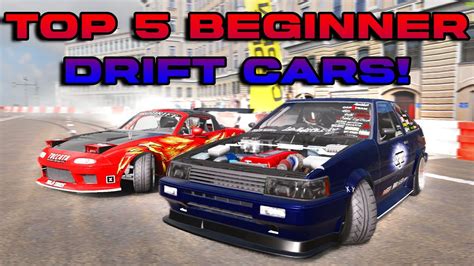 Top 5 Best Beginner Drift Cars In CarX Drift Racing YouTube