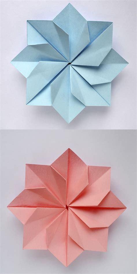 How To Make A Paper Envelope Flower Easy Origami Tutorial Diy By Colormania Origami Easy