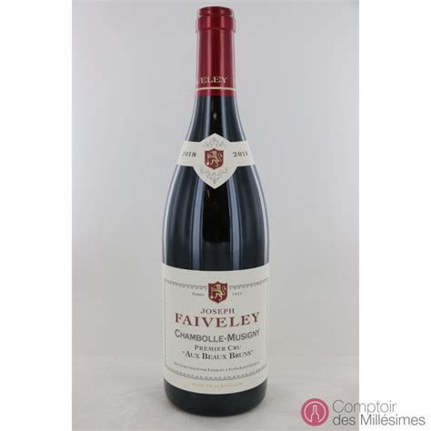 Chambolle Musigny Er Cru Aux Beaux Bruns Faiveley Prix