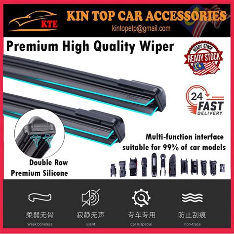 High Quality Wiper Double Raw Silicone Wiper Universal Wiper Month