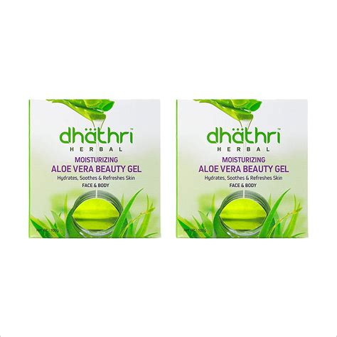 Dhathri Aloe Vera Beauty Gel With Rose And Peppermint Aloe Vera Gel