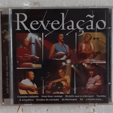 Cd Grupo Revelação Ao Vivo No Olimpo MercadoLivre