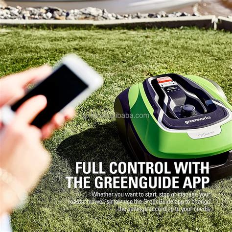 New Remote Control Robot Garden Battery Grass Cutter Machine Lawnmower