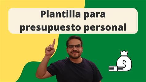 ¿cómo Elaborar Un Presupuesto Personal O Familiar ¡plantilla Gratis