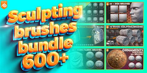 Blender Sculpting Brushes Blendernation Bazaar