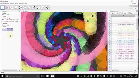 Amazing Colorful Animation In Geogebra YouTube