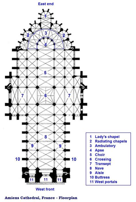 Gothic Church Floor Plan Floorplans Click