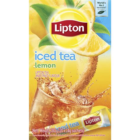 Lipton Iced Tea Lemon 20 Pack is halal suitable, kosher | Halal Check