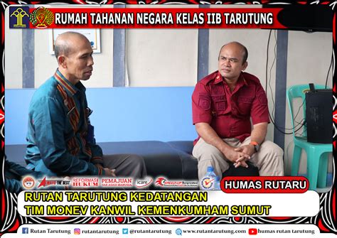 Rutan Tarutung Terima Kunjungan Tim Monev Kanwil Kemenkumham Sumut