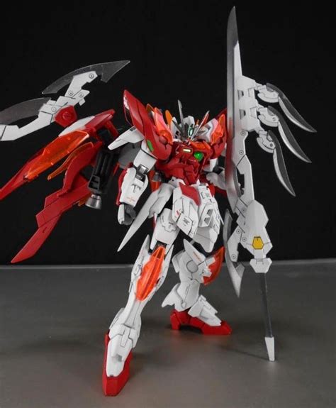 Hgbf Wing Gundam Zero Honoo Part Set Customized Build