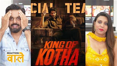 King Of Kotha Teaser Reaction And Review Dulquer Salmaan Reaction