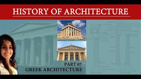 Greek Architecture History Of Architecture Hoa Lecture 07 Ancient