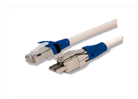 Siemon T A S M B L Patch Cord Tera Pares Cat A F Utp Blanco