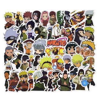 50 stickers para decorar tu habitación Modelo Naruto Decoración y