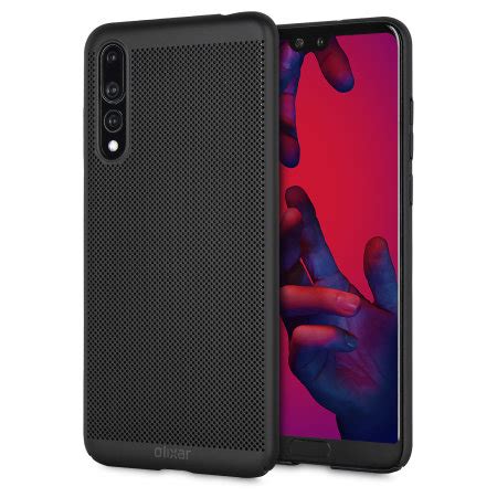 Olixar MeshTex Huawei P20 Pro Case Tactical Black