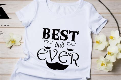 Best Dad Evar Svg T Shirt Design Graphic By Ujjal Mia · Creative Fabrica