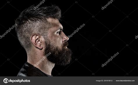 Bearded Man Mature Hipster With Beard Male Fashion Brutal Caucasian