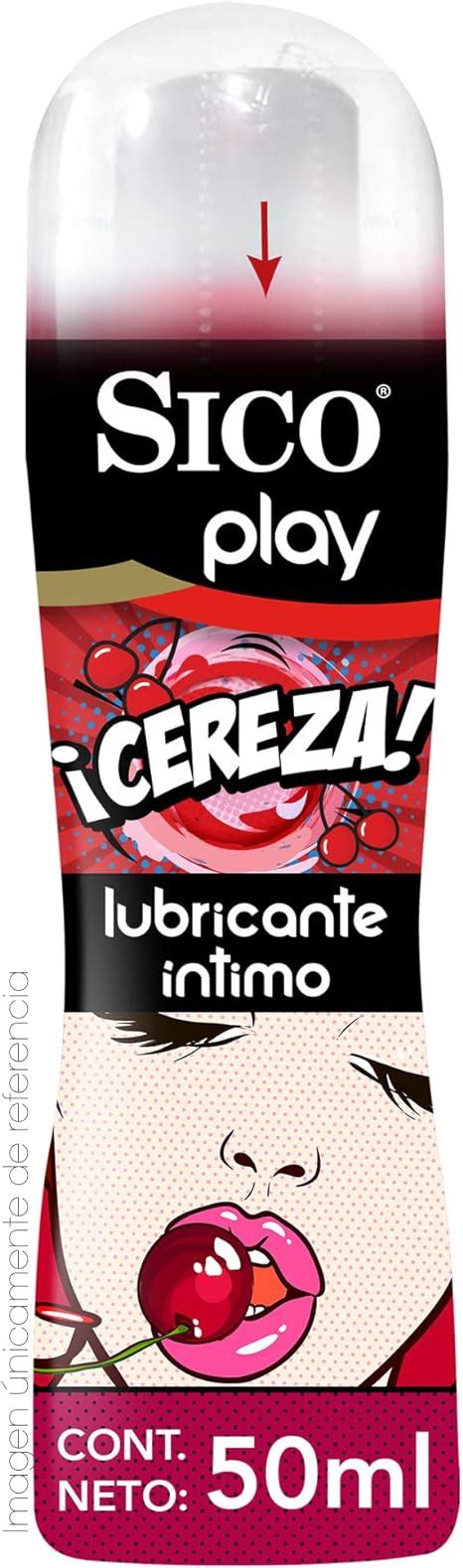 Sico Play Cereza Lubricante Íntimo Sabor cereza envase de 50 ml