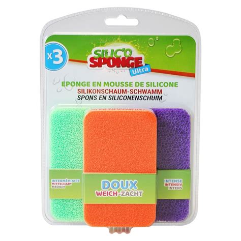 Lot De Ponges En Mousse De Silicone Multi Usages Hygi Niques