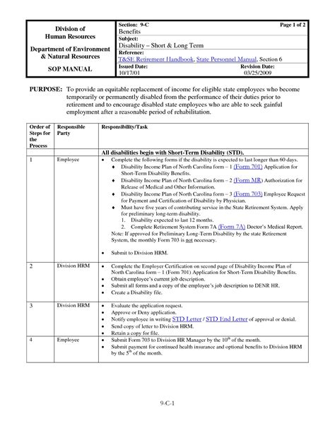 How To Write A Process And Procedure Manual