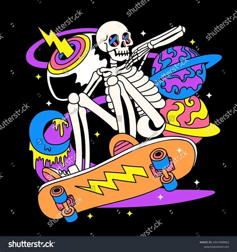 1082 Groovy Skeleton Images Stock Photos 3d Objects And Vectors