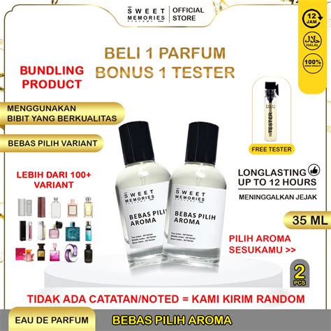 Jual Sweet Memories Paket Bundling Ml Pcs Parfum Wanita Dan