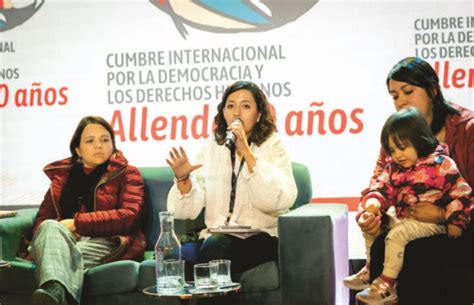 Leila Chaher participó como oradora de la Cumbre Internacional por la