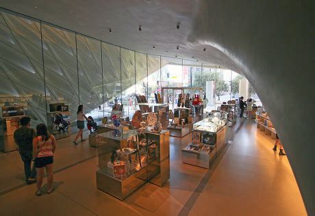 Broad Museum Exhibits Entrance Editorial Stock Photo - Stock Image ...