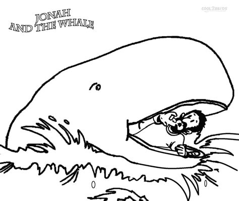 Printable Jonah and the Whale Coloring Pages For Kids | Cool2bKids