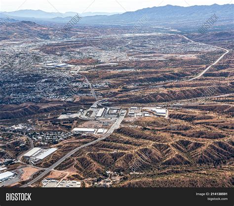 Border Crossing Aerial Image & Photo (Free Trial) | Bigstock