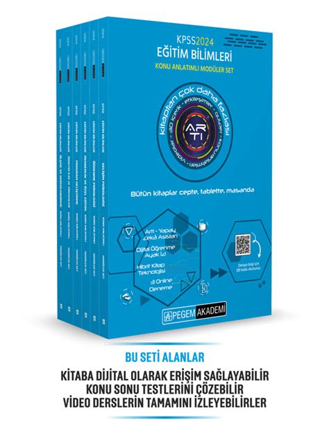 Pegem Kpss E Itim Bilimleri Konu Anlat Ml Mod Ler Set Kitap