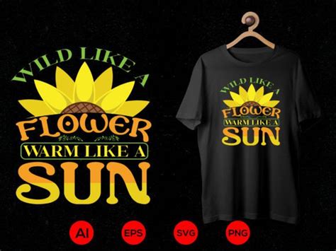 Sunflower T Shirt Design Bundle 01 Bundle · Creative Fabrica