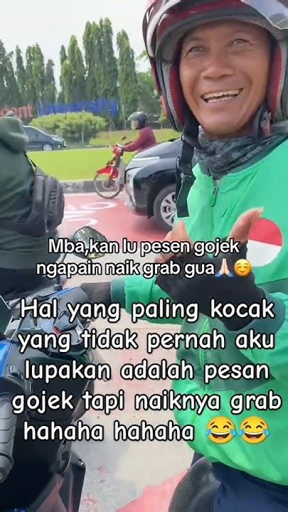 Momen Lucu Ketika Salah Naik Ojek Online Bikin Ngakak ‼️‼️‼️ Lucu