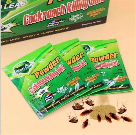 Ipis Killer Green Killer Powder Cockroach Killing Bait Pestsinsects