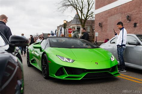 Green Lamborghini Huracan Spyder BenLevy