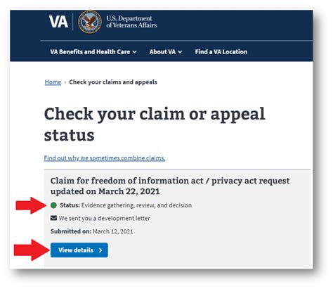 How To Check Va Claim Status Online 4 Step Tutorial