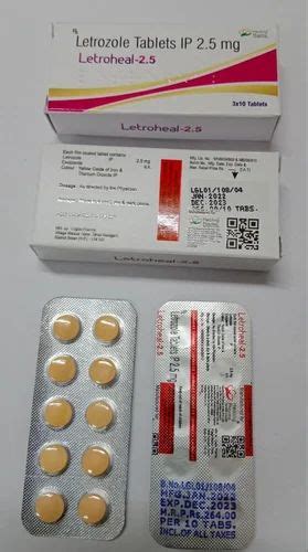 Letroheal Letrozole Mg Tablet For Personal Packaging Type Box At