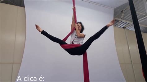 Tecido Acrobático Dica Das Arteiras Limpeza Da Chave De Cintura