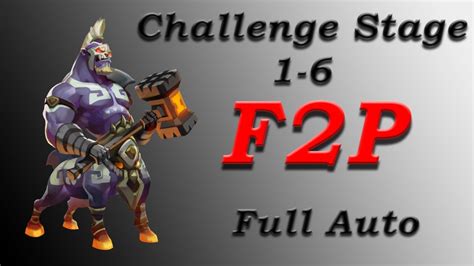 Vengeful Centaur Challenge Stages Full Auto Free To Play Line Up