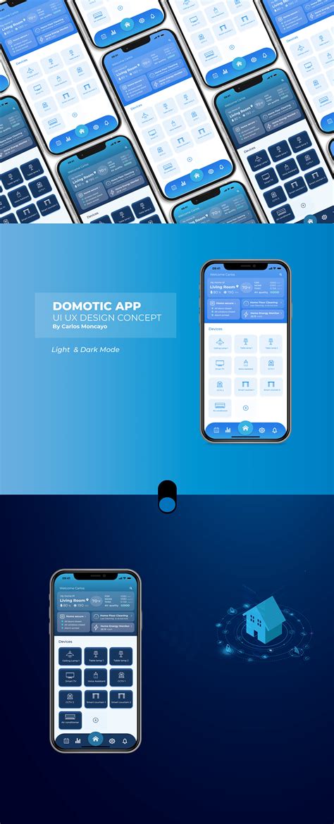 Domotic App Concept :: Behance